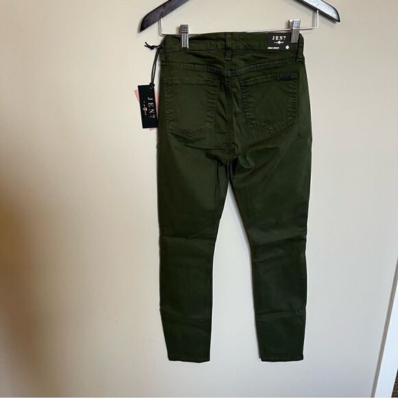 Jen7 for all mankind MILITARY SATEEN ANKLE SKINNY JEANS - Picture 5 of 9